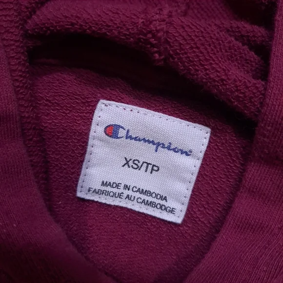 Champion | fusha (Pinkish~purple) simple logo pullover hoodie sweater - Picture 6 of 9